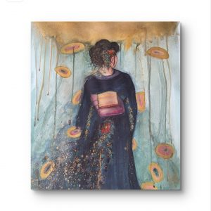 Tableau original - Geïsha 1 - 50x56.5cm