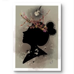 Illustration Digitale - Rêverie - 29.7x40cm