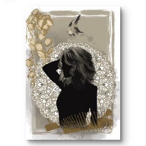 Illustration digitale - Mandala - 29,7x40cm