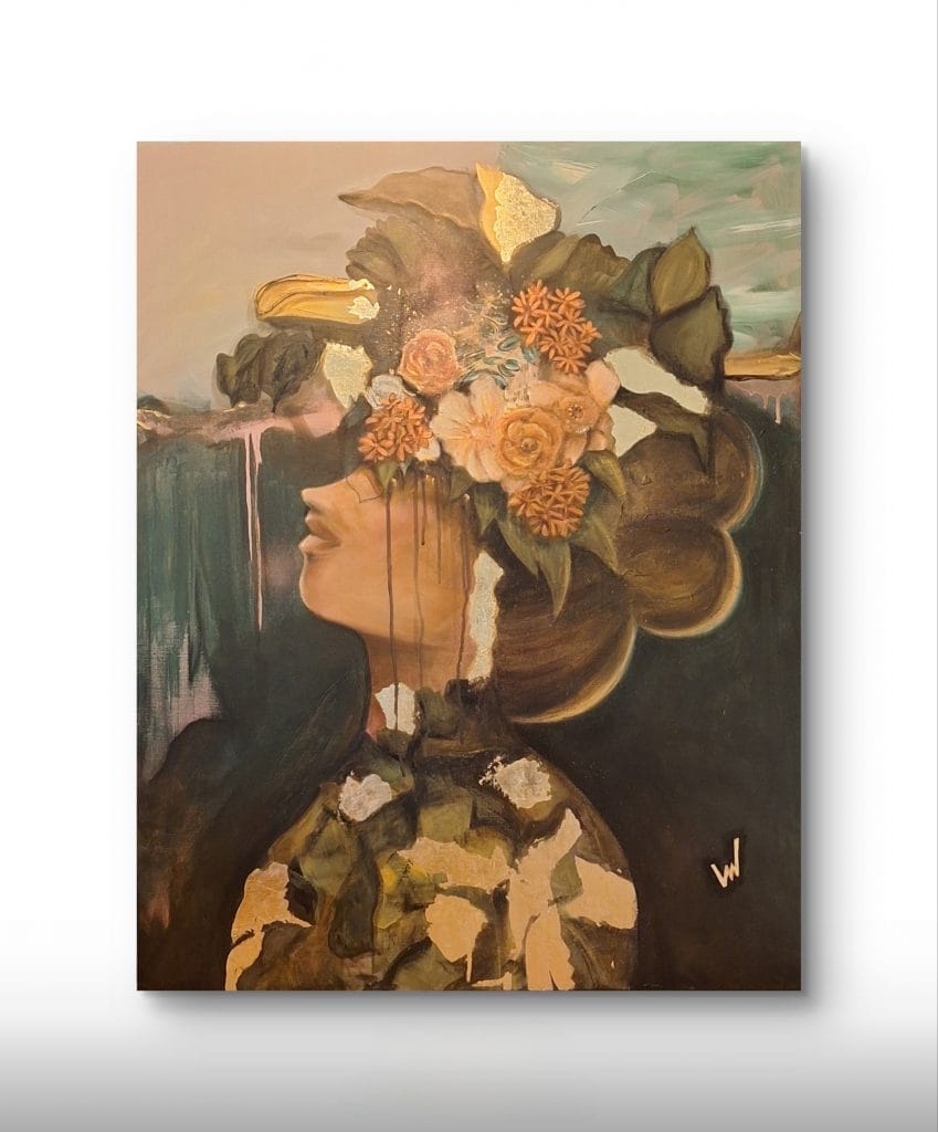 Toile originale - Le poids du monde - format 30F